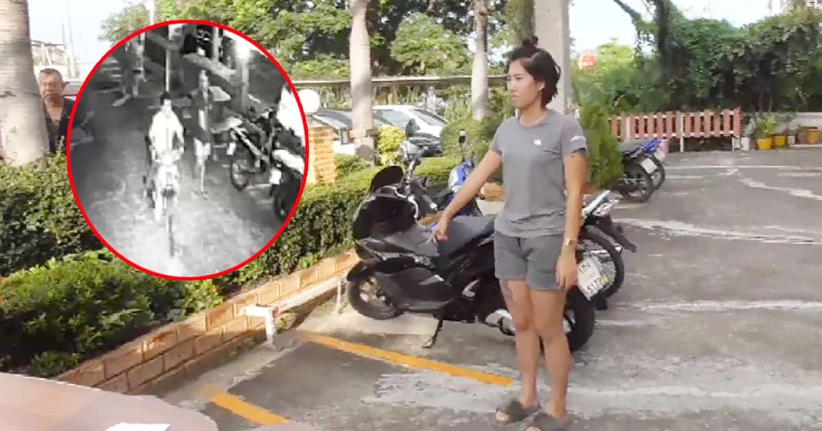 2 โจรวัยรุ่นขโมย จยย.หน้าหอพัก คืนเดียว 2 คันรวด