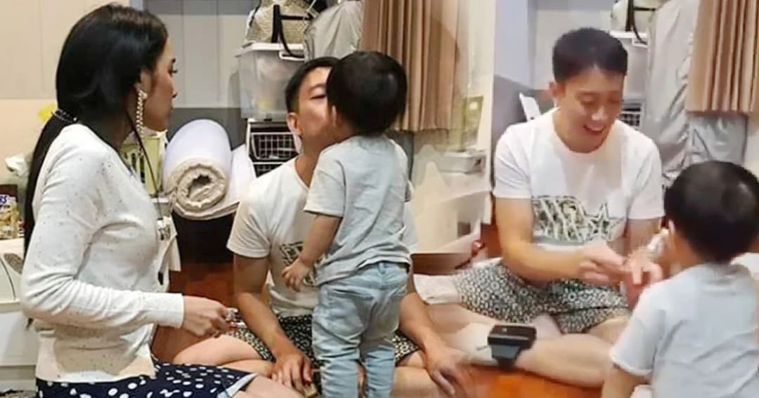 แฟนคลับปลื้ม! ภาพแรก 3 คน พ่อแม่ลูก “เบนซ์” ใส่กำไล EM เล่นกับ “น้องเรซซิ่ง”