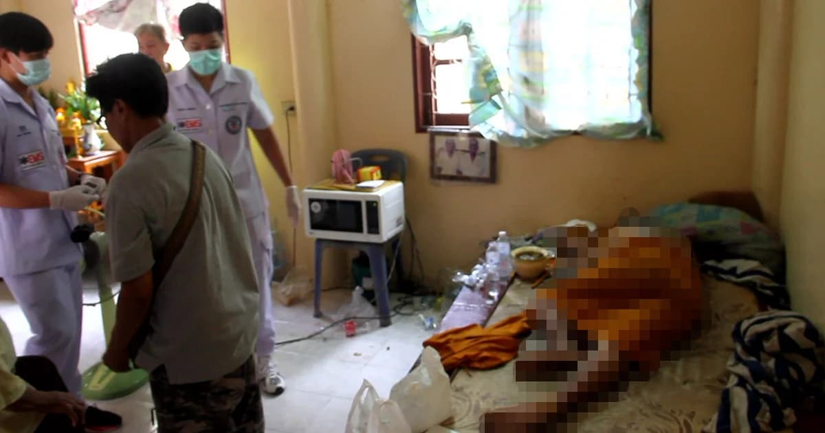 หลวงพี่กินยาแก้เครียดเกินขนาด มรณภาพคากุฎิ