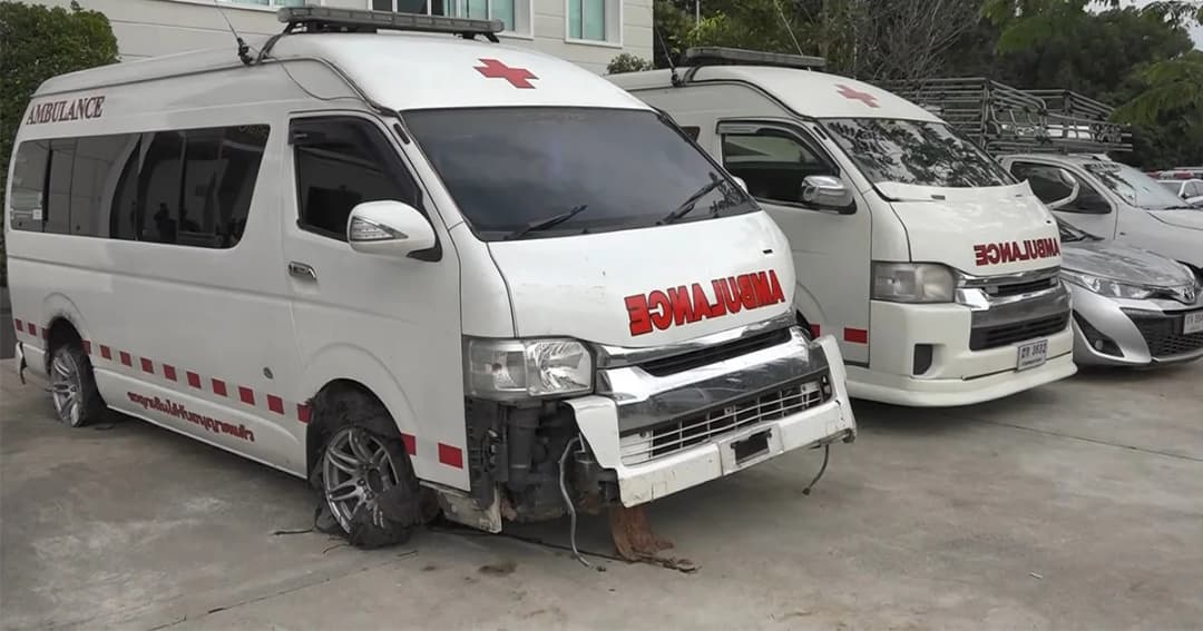 คืบหน้า จนท. เชื่อ มีการใช้รถพยาบาลปลอม ลอบขนยาเสพติดมาแล้วหลายครั้ง