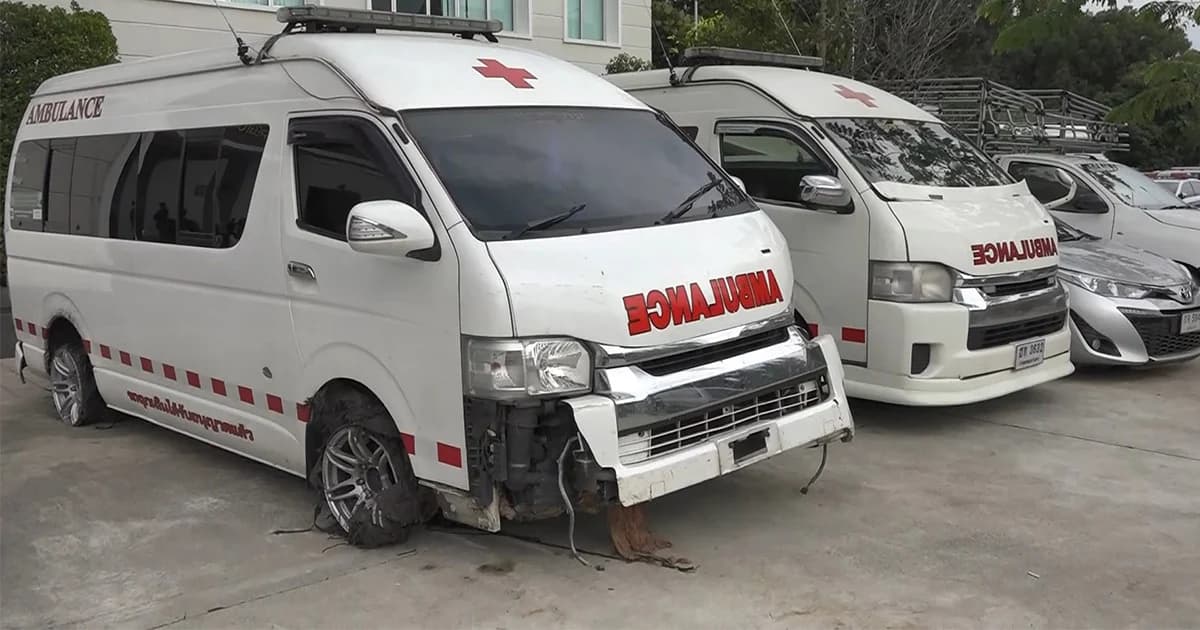 คืบหน้า จนท. เชื่อ มีการใช้รถพยาบาลปลอม ลอบขนยาเสพติดมาแล้วหลายครั้ง