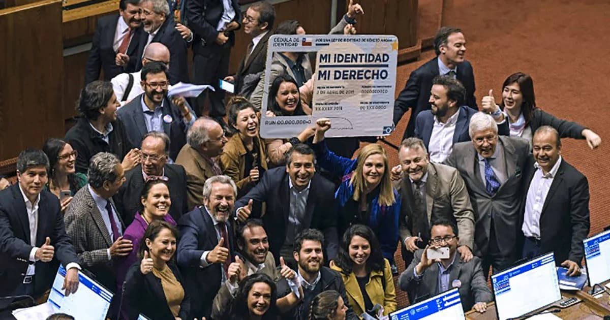 ชิลีผ่านกฎหมาย อนุญาตเปลี่ยนอัตลักษณ์ทางเพศได้แล้ว