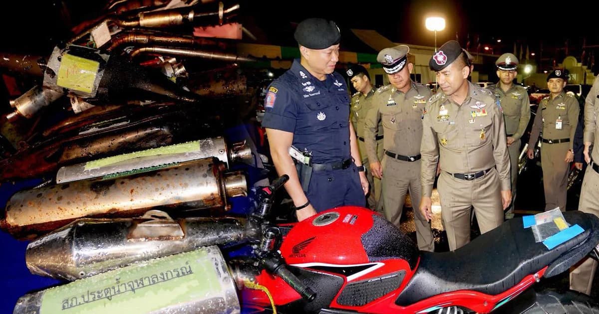 “บิ๊กโจ๊ก” ล้างบางแก๊งซิ่งป่วนเมืองปทุม ยึด จยย.กว่า 100 คัน