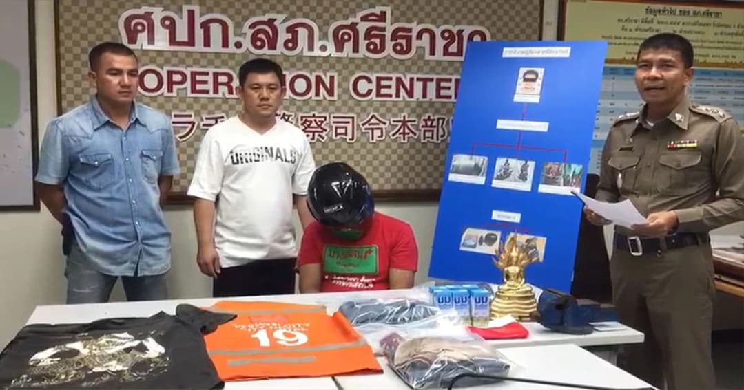รวบ “ไอ้ชัย” โจรขโมยพระวัดดังศรีราชา สารภาพทำมานับไม่ถ้วน