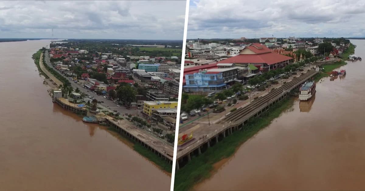 นครพนมเร่งระบายลำน้ำสาขา หวั่นพายุซ้ำ พร้อมช่วย พท.เกษตรน้ำท่วมกว่า2แสนไร่ หลังน้ำโขงลด
