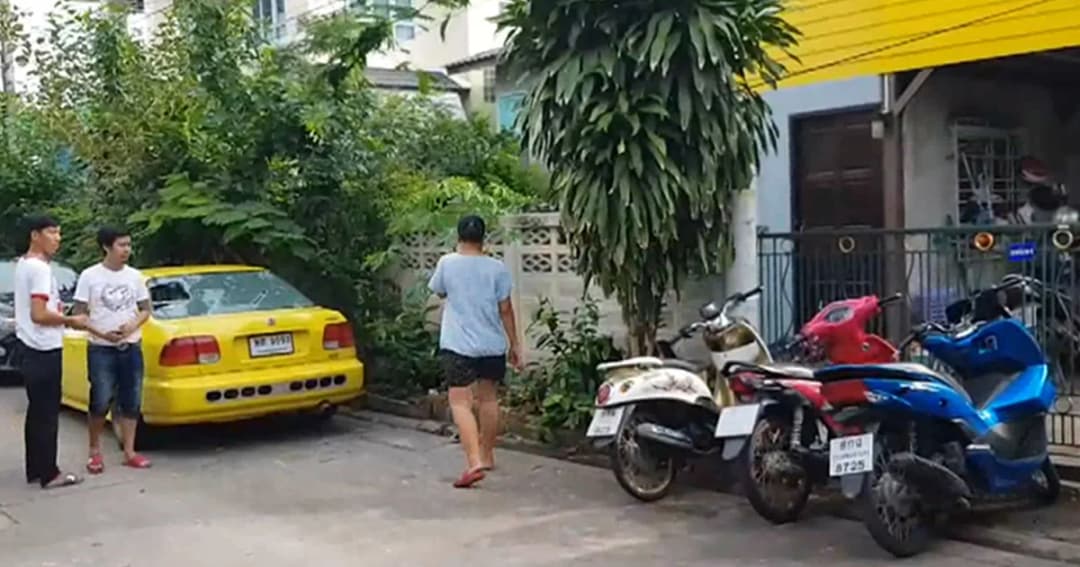 คนร้ายปาระเบิด-กระหน่ำยิงบ้านในสมุทรปราการ ตายายหวิดคมกระสุน