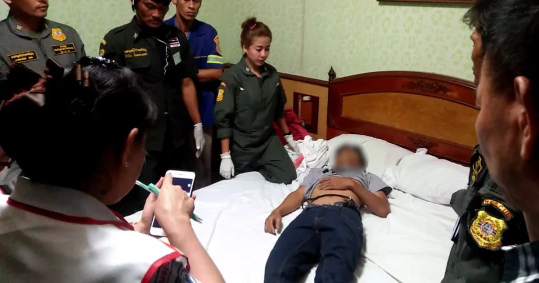 หนุ่มอ่างทองวัย 19 ชวนแฟนสาวเปิดโรงแรมนอน ช็อกดับคาเตียง ต่อหน้าต่อตา