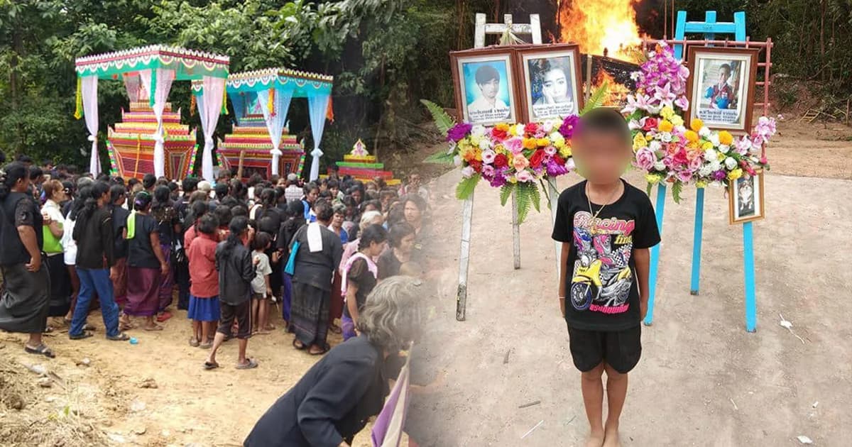 สะเทือนใจ! กระบะชน จยย. พ่อแม่พี่เสียชีวิตหมด เหลือน้องชายเพียงคนเดียว