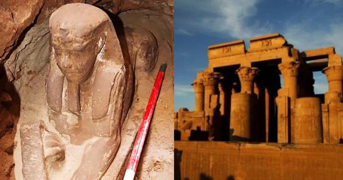 นักโบราณคดีอียิปต์ ขุดพบสฟิงซ์อายุ 2,000 ปี