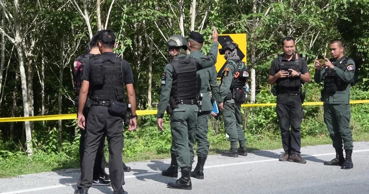 แกะรอยล่าตัว! คนร้ายยิงถล่ม ตร. หาของป่าดับ เจ็บอีก 4 ราย ที่ จ.ยะลา