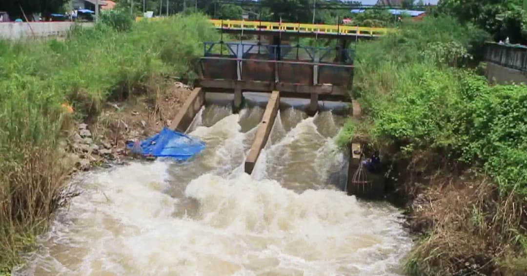 เฝ้าระวังพื้นที่รับน้ำ ‘นครสวรรค์’ หลังกรมชลฯ เร่งพร่องน้ำ รับมือพายุมังคุด