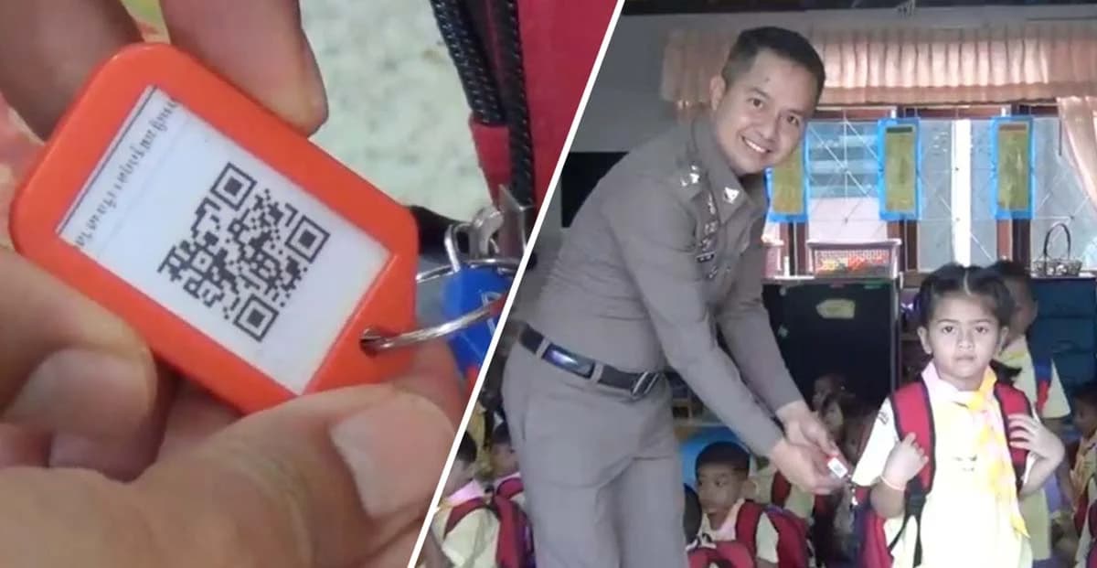 สภ.คลองท่อม ผุดไอเดีย “คิวอาร์เลิฟ” แก้ปัญหาลืมเด็กในรถตู้