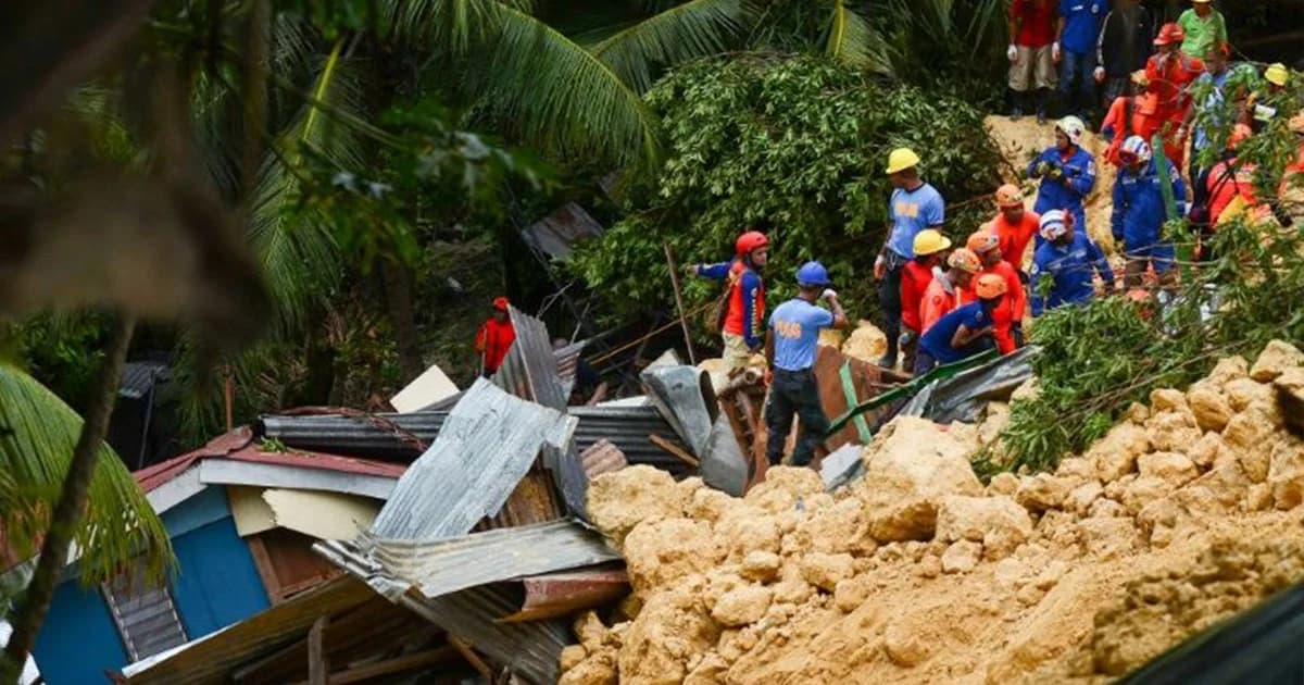 เกิดเหตุดินถล่มที่ฟิลิปปินส์ เสียชีวิต 12 ราย