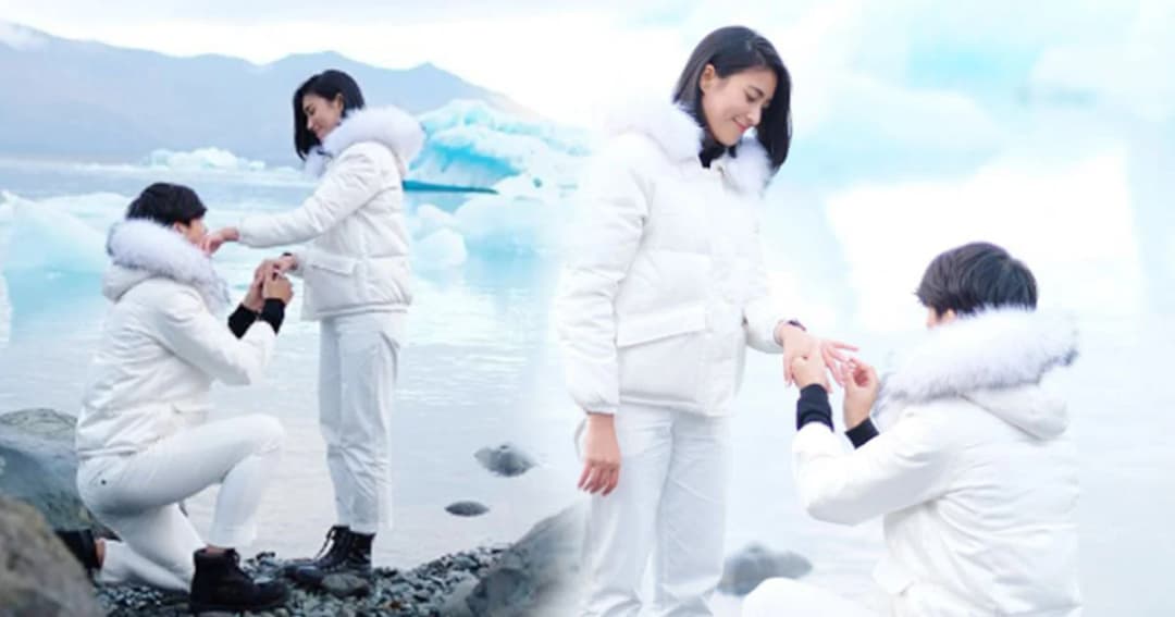 ฝันเป็นจริง! “พุฒ” คุกเข่าขอ “จุ๋ย” แต่งงานอย่างเป็นทางการ ที่ประเทศไอซ์แลนด์