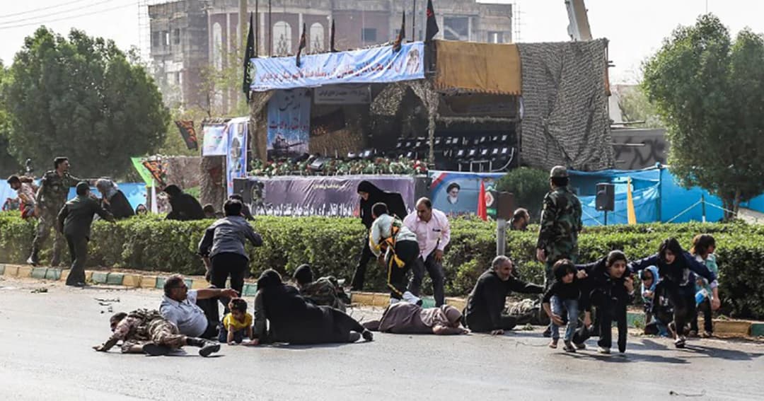 ดับ 29 ราย เจ็บ 57 คน เหตุโจมตีขบวนสวนสนามกองทัพอิหร่าน