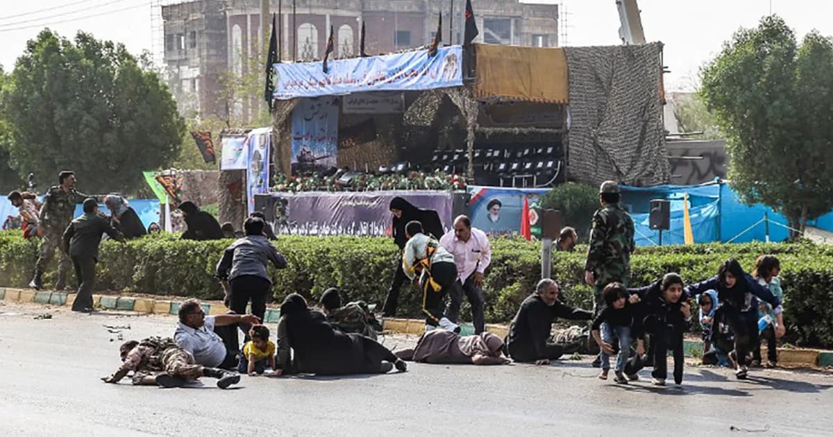 ดับ 29 ราย เจ็บ 57 คน เหตุโจมตีขบวนสวนสนามกองทัพอิหร่าน