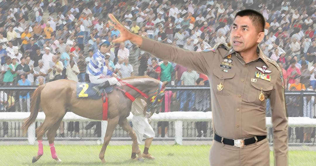 ทลายโต๊ะม้า พบมีเงินหมุนเวียนกว่า 36 ล้าน รวบ 20 นักพนัน