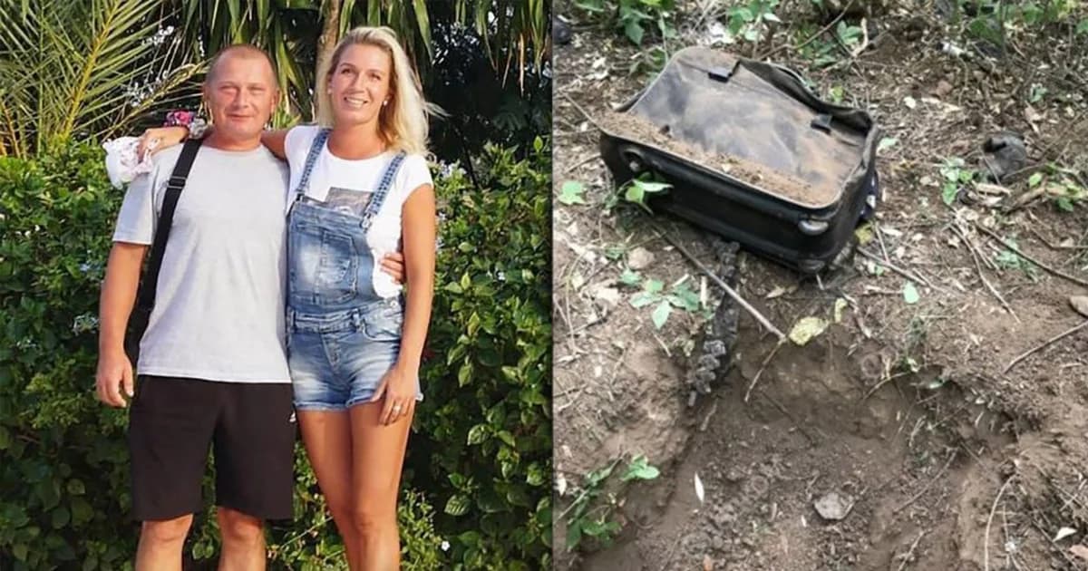 ผัวโมโหฆ่ารัดคอเมียหลังถูกบอกเลิก เอาศพยัดกระเป๋าฝังป่า