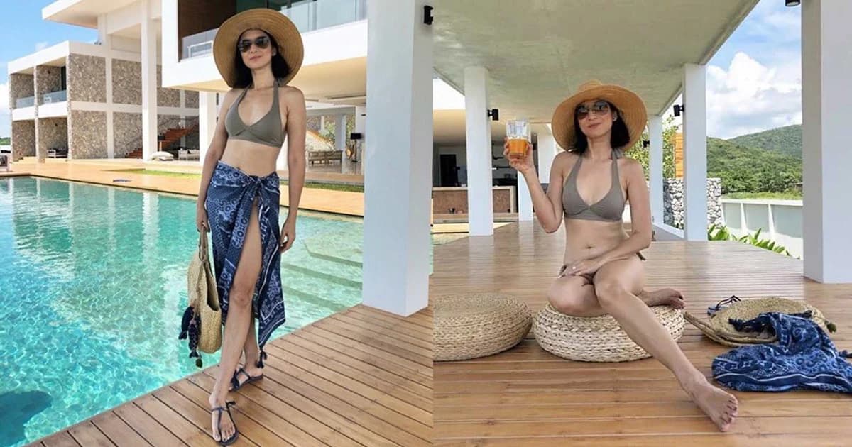 แซ่บไม่เปลี่ยน! นุ่น ดารัณ นุ่งบิกินี่ อวดหุ่นเซี้ยะ 48 กะรัต