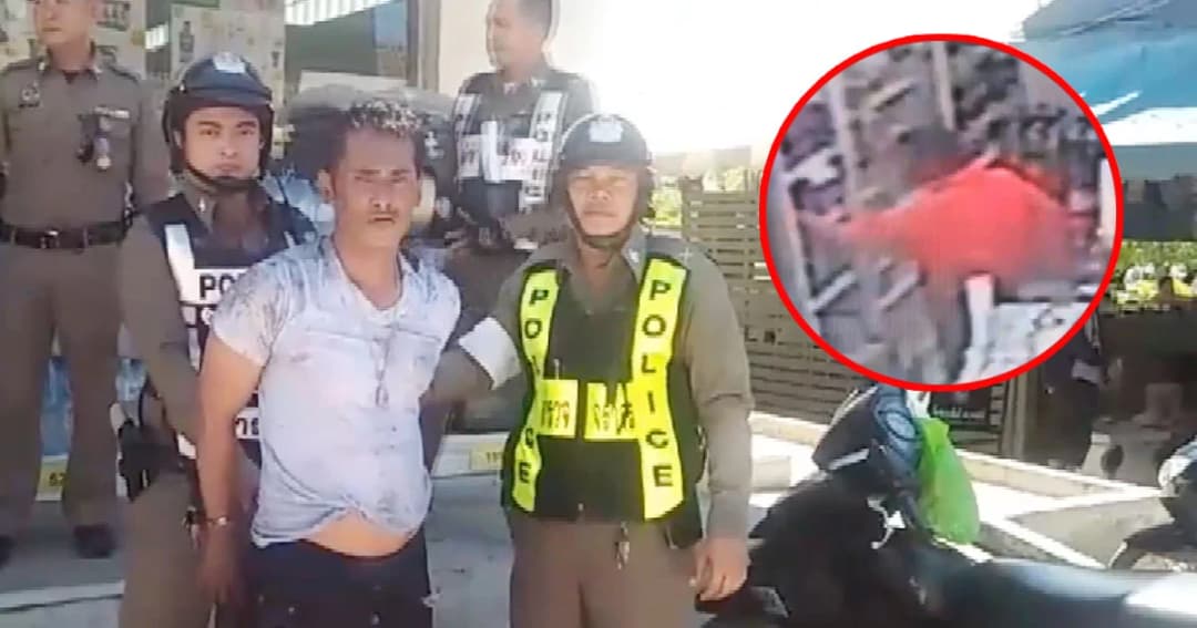 โจรตีเนียนฉกเบียร์ 2 กระป๋อง ยัดใส่เป้ากางเกง ก่อนกระโดดลงคลองหนี ตร.สุดชีวิต