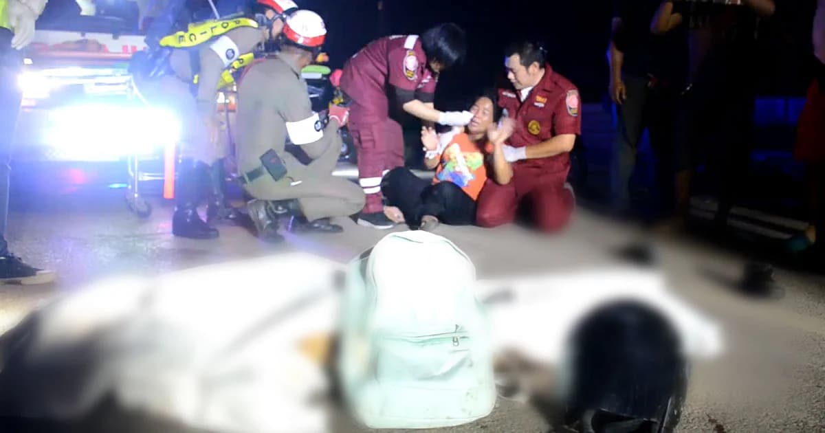 แม่ใจสลาย! ลูกสาว ม.5 ขี่ จยย.เฉี่ยวจักรยานล้ม ก่อนถูกรถปูนเหยียบร่างดับ