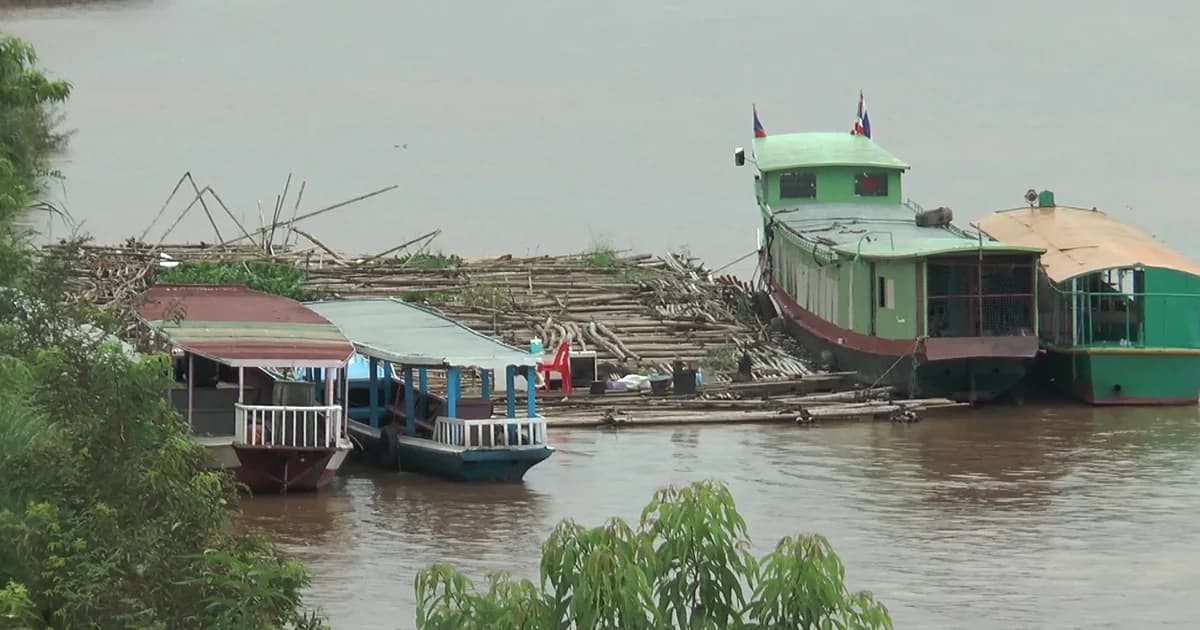 ‘นครพนม’ น้ำโขงลดฮวบเหลือ 8 เมตร ชป. เตรียมกักเก็บน้ำใช้ฤดูแล้ง
