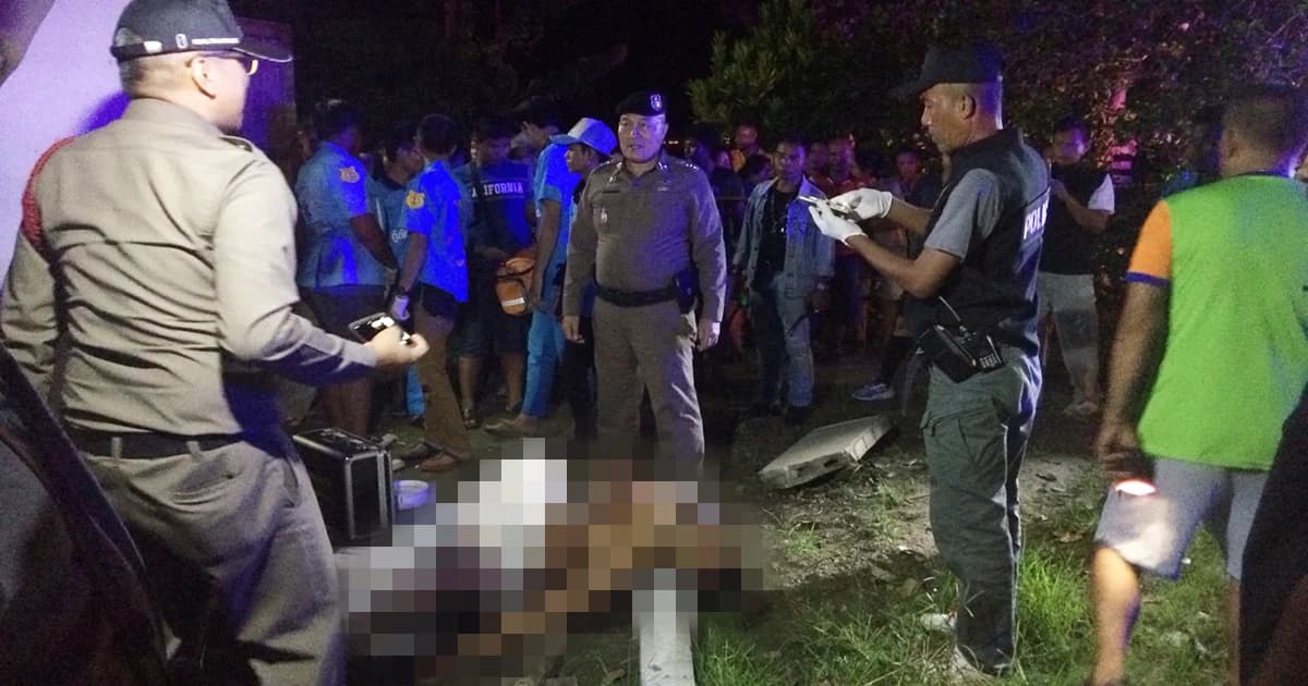 มือปืนโหด! ควบเก๋งรัวยิงถล่มหนุ่มสวนยางดับ คาดปมธุรกิจมืด