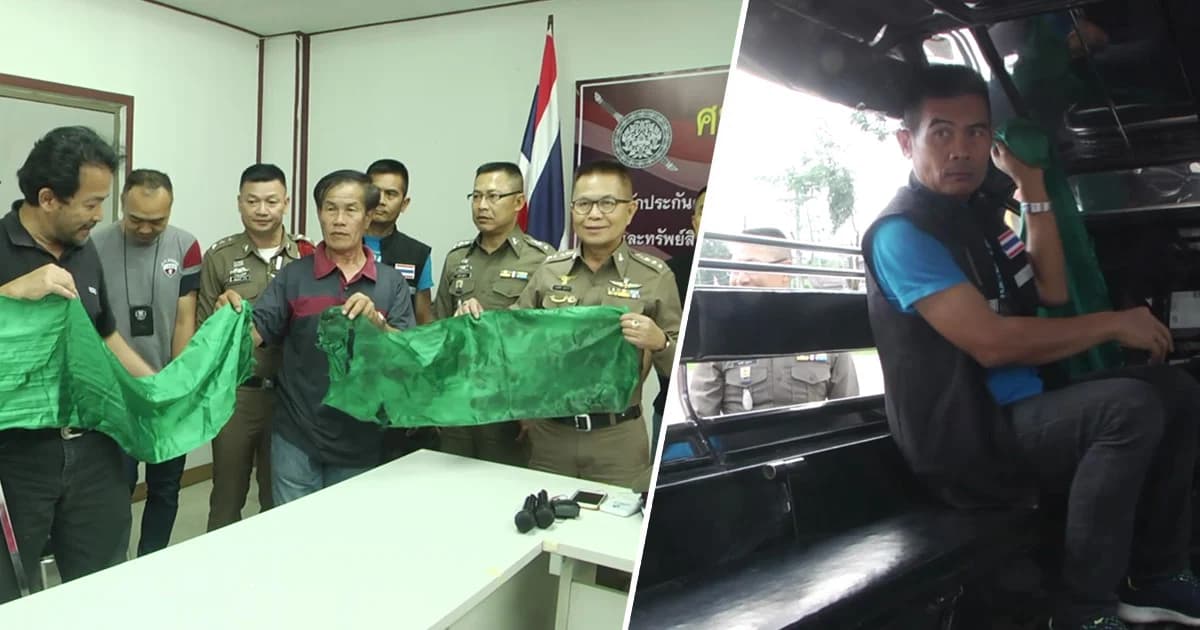 ตำรวจยันนร.นางรำ ม.4 ดั้งแตกไม่ไช่ถูกคนร้ายปาหินใส่รถ เหตุชายสไบพันเพลาล้อรถ