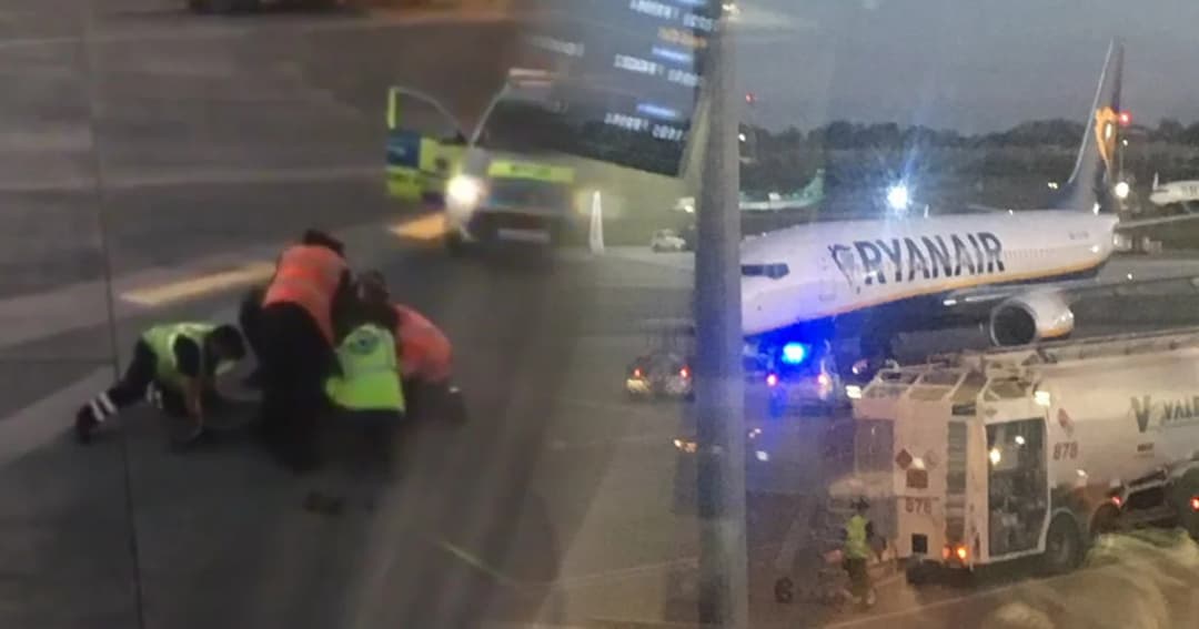 ไอร์แลนด์ หนุ่มวัยรุ่นตกเครื่อง วิ่งไล่ตามเครื่องบินขอขึ้นเครื่อง ถูกตำรวจรวบคาลานจอด