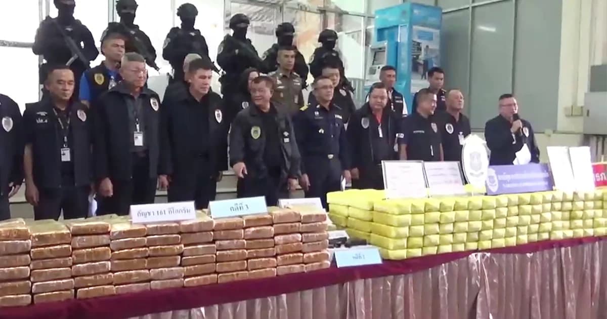 ปส.แถลงจับ ‘กลุ่มม้ง’ ลอบขนยาบ้ากว่า 3.5 ล้านเม็ด มูลค่ากว่า 755 ล้าน