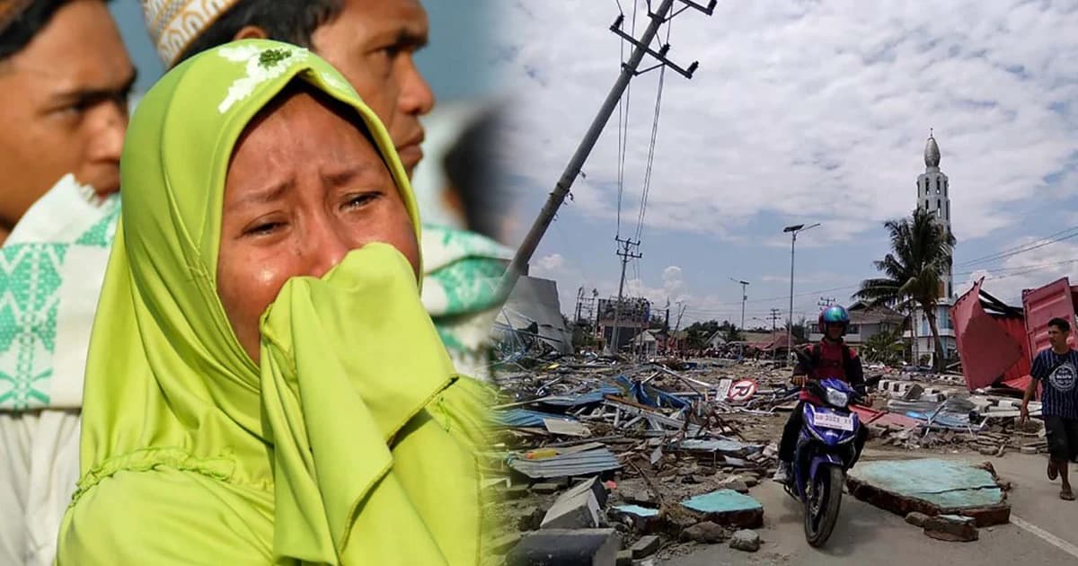 ดับอย่างน้อย 384 แผ่นดินไหว-คลื่นยักษ์สึนามิ ถล่มอินโดนีเซีย