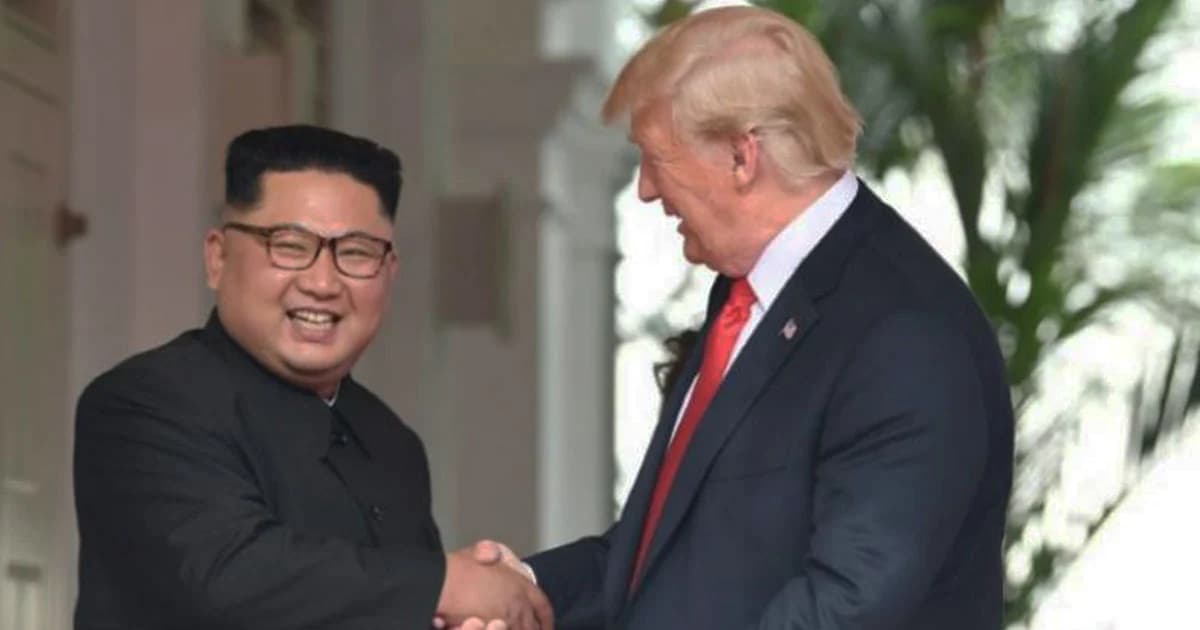 ทรัมป์เผย อยู่ในช่วง “อินเลิฟ” กับคิม จองอึน