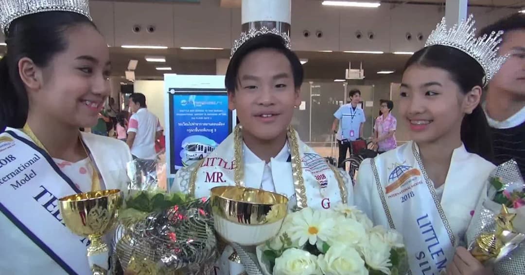 เยาวชนไทยคว้ามงกุฎทองคำ Little Mister United World 2018 เป็นคนเอเชียคนแรกที่ได้