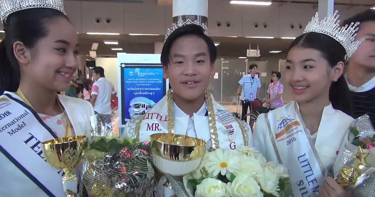 เยาวชนไทยคว้ามงกุฎทองคำ Little Mister United World 2018 เป็นคนเอเชียคนแรกที่ได้