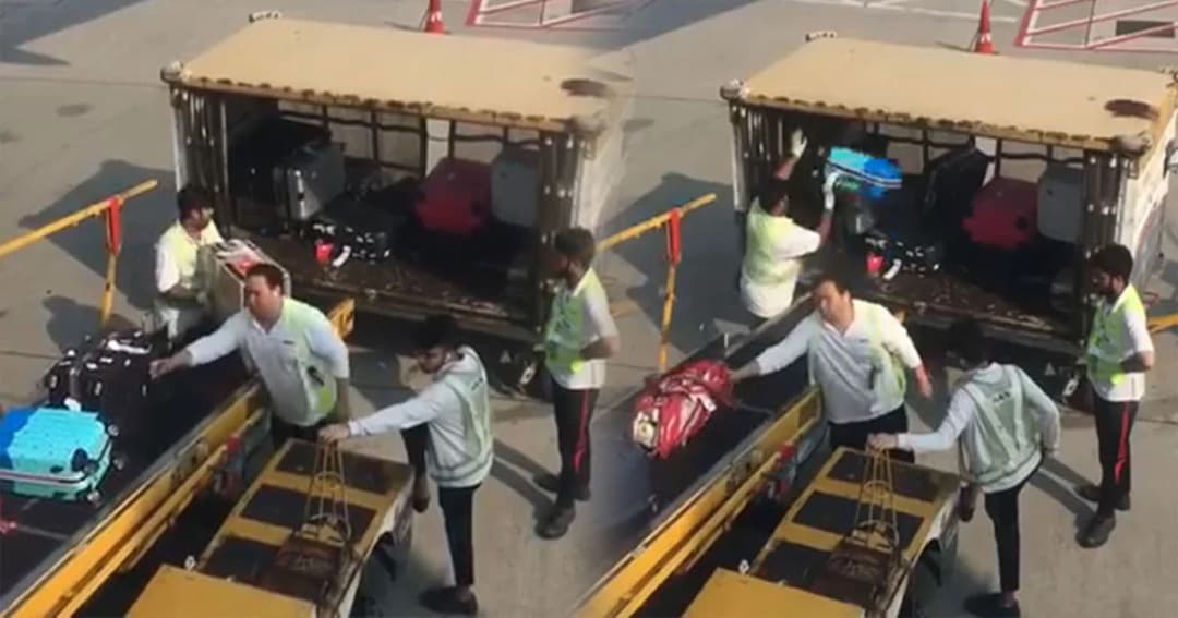 การบินฮ่องกงขอโทษ ! หลังมีคลิปแฉพนักงานเขวี้ยงกระเป๋าผู้โดยสาร