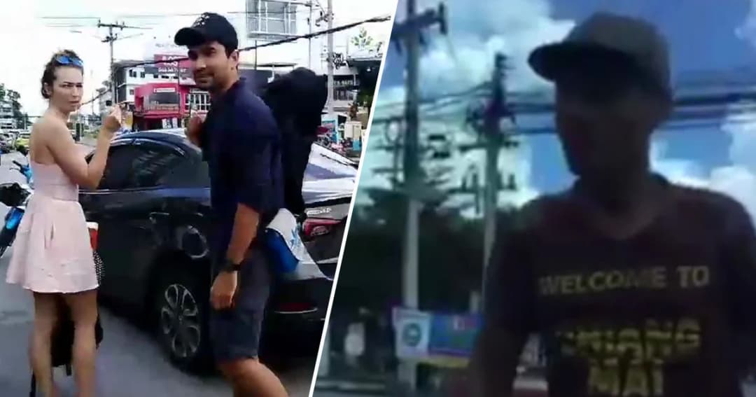 ตำรวจเชียงใหม่ จ่อเรียกคู่กรณีคลิปเดือดล้อมรถแกร็บคาร์ ลั่นดำเนินคดีทั้ง 2 ฝ่าย