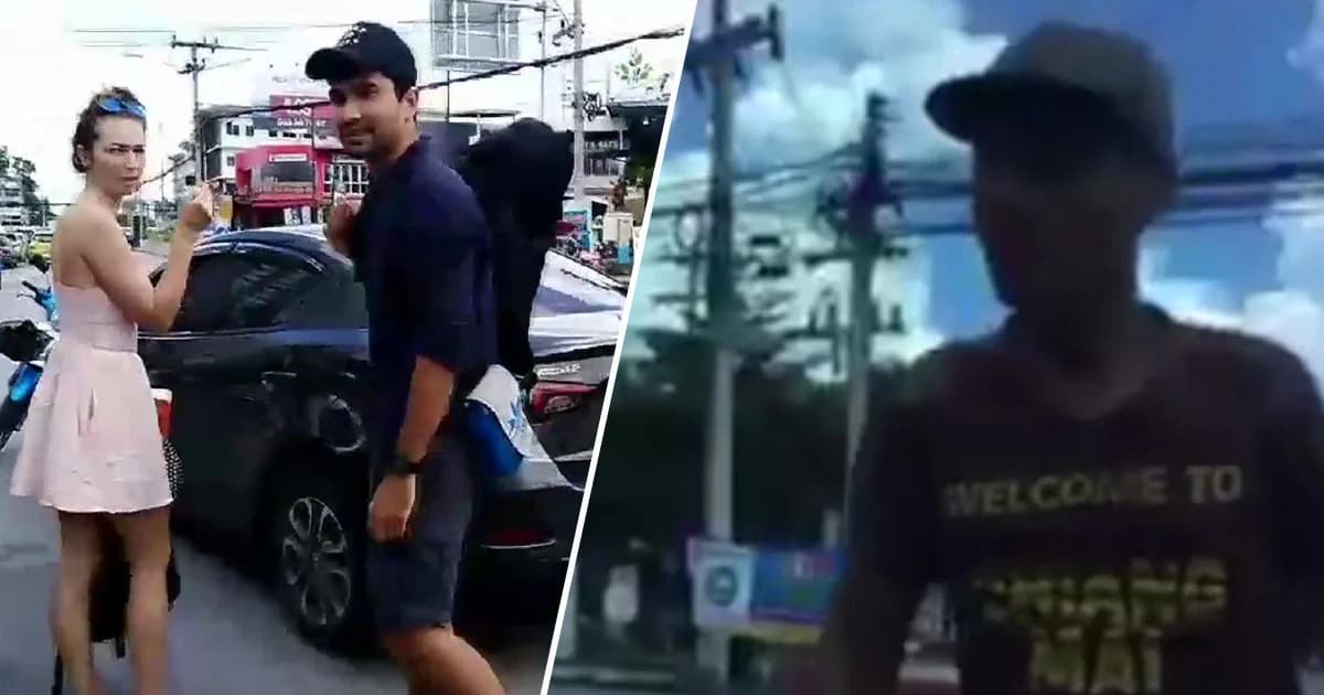 ตำรวจเชียงใหม่ จ่อเรียกคู่กรณีคลิปเดือดล้อมรถแกร็บคาร์ ลั่นดำเนินคดีทั้ง 2 ฝ่าย