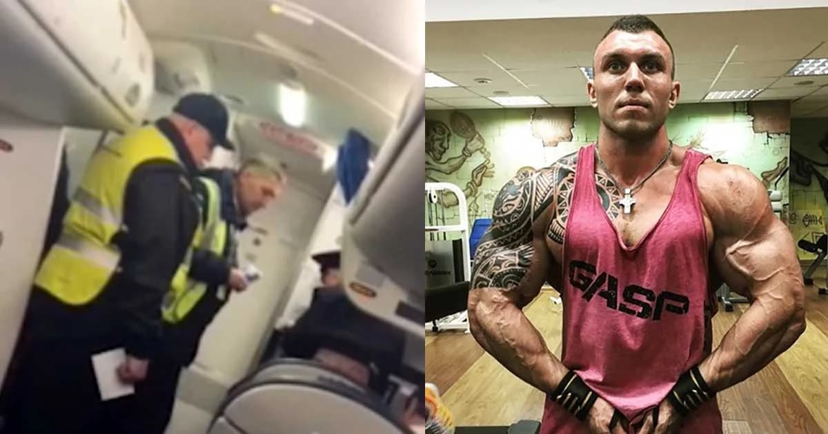 หนุ่มเพาะกายรัสเซียขู่บึ้มเครื่องบิน หลังขอเปลี่ยนที่นั่งไม่ได้