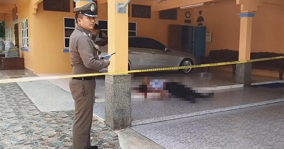 “อดีต ผอ.โรงเรียน” ใช้อาวุธปืนยิงขมับ ดับคาบ้านพัก