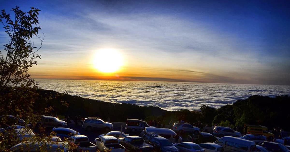 นักท่องเที่ยวแห่สัมผัสอากาศหนาว ยอดดอยอินทนนท์ จ.เชียงใหม่