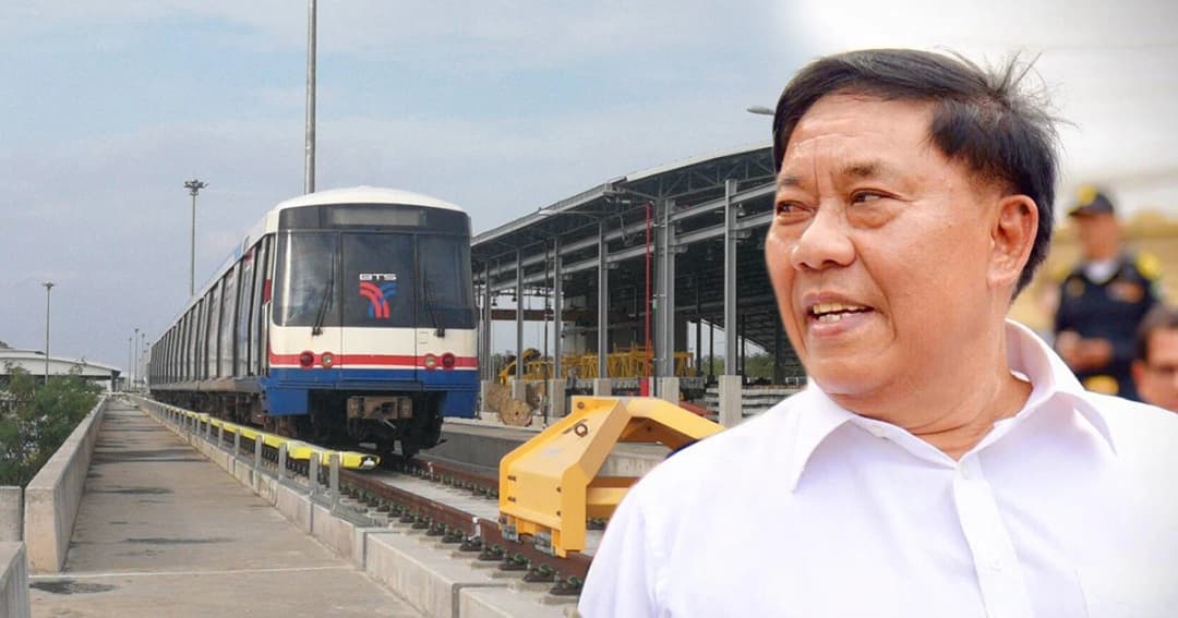 รถไฟฟ้าลำลูกกา-สมุทรปราการ เตรียมเปิดธันวาคมนี้ ค่าโดยสาร 65 บ.ตลอดสาย