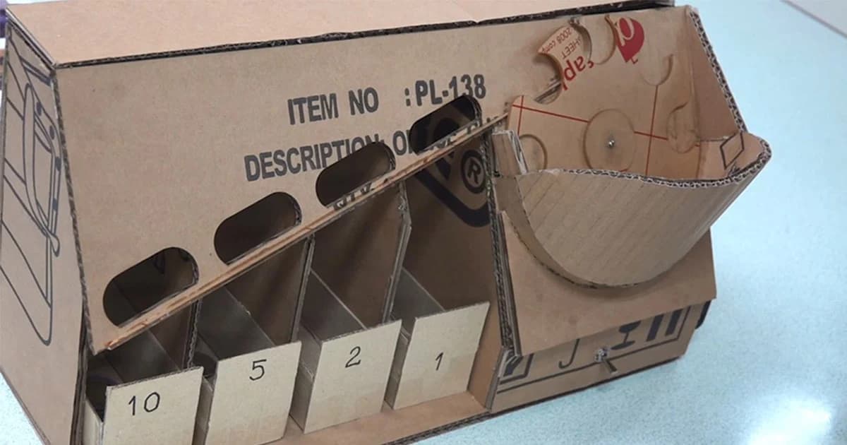 เด็กชาย ป.3 ประดิษฐ์ “เครื่องแยกเหรียญอัจฉริยะ” เพื่อช่วยครูคัดเหรียญ