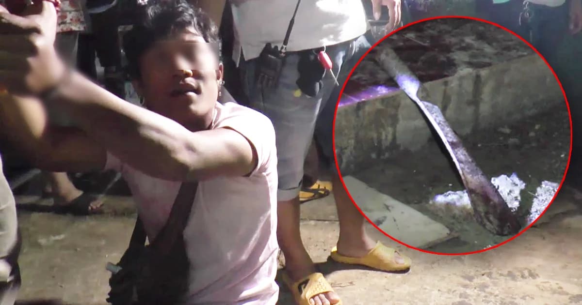 เมียนมาฆ่าโหด! ขวดยัดปากหนุ่ม กระหน่ำตีจนดับ ก่อนเชือดคอหวังหั่นศพ