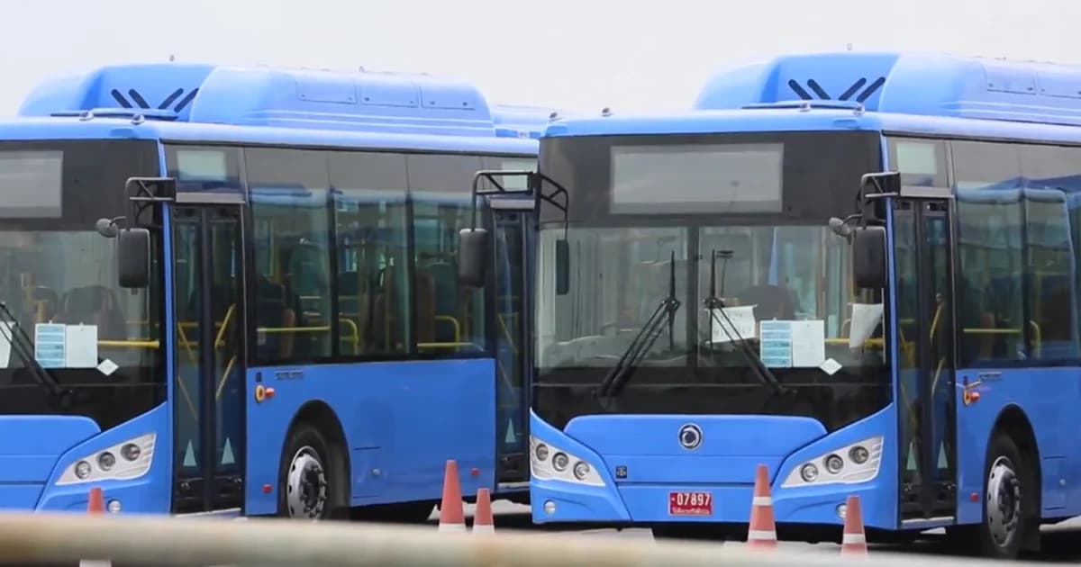 รถเมล์ NGV รุ่นใหม่ ปรับขึ้นราคา 2 บาท เริ่ม 15 ต.ค. นี้