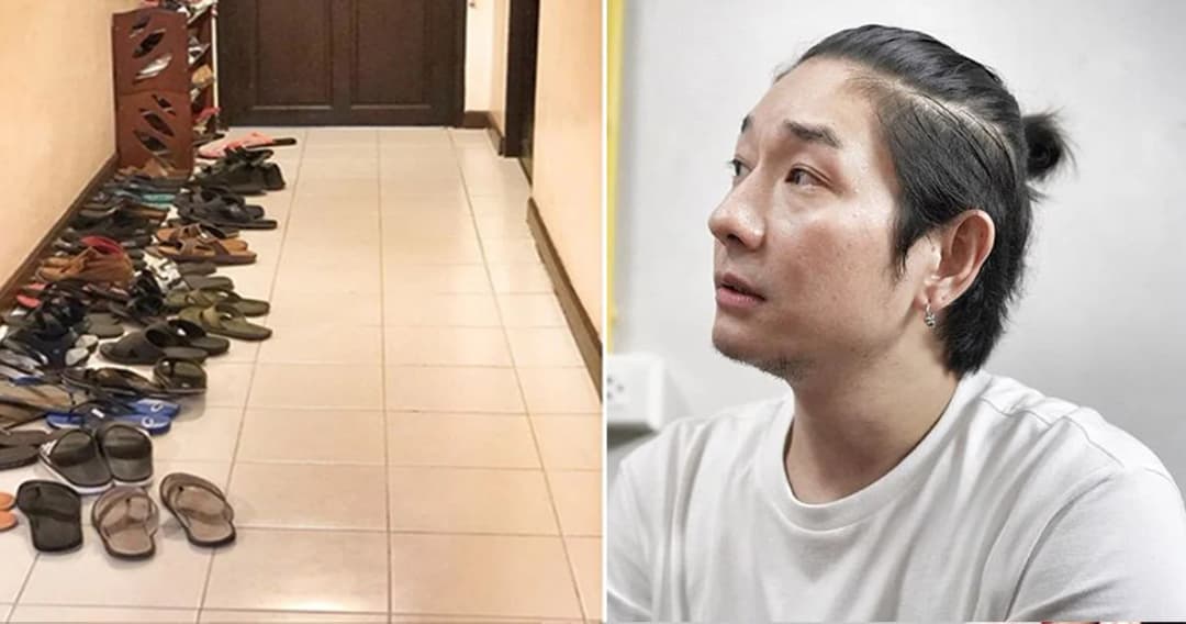 “บอย พีชเมกเกอร์” กลับมาบ้าน ถึงกับอึ้ง ! หลังเจอรองเท้าห้องข้าง ๆ เกือบ30คู่