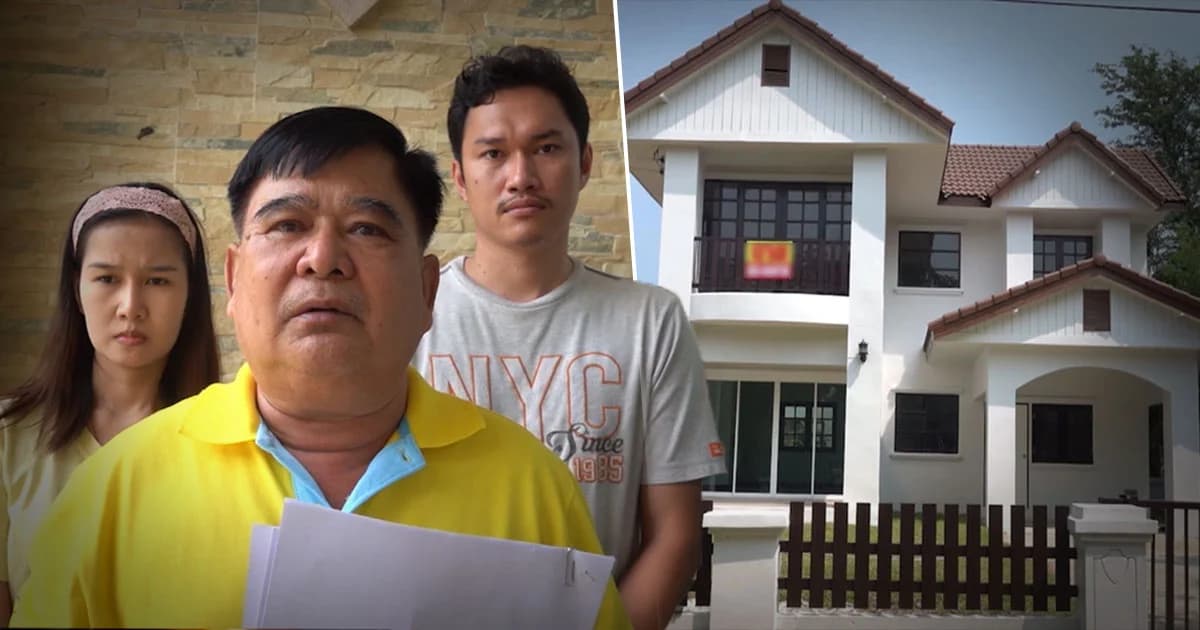 สองผัวเมียร้อง ! ขายทาวน์เฮ้าส์ 2 หลัง มาซื้อบ้านจัดสรรแต่เป็นที่ธรณีสงฆ์