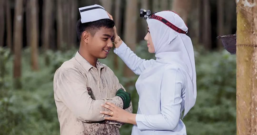 หนุ่มสวนยาง ควงสาวพยาบาล ถ่ายพรีเวดดิ้ง กลางสวนยางพารา