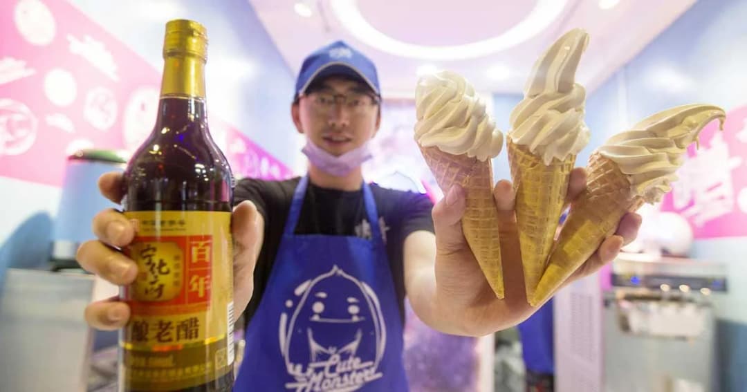 ไอศกรีมรสน้ำส้มสายชู สูตรใหม่ฉบับสไตล์ชานซี