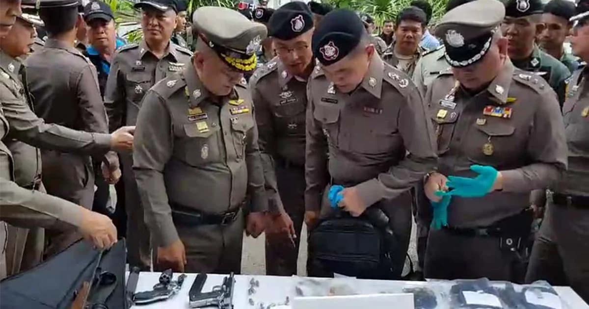 คืบหน้า ผลตรวจปลอกกระสุน ตรงกับอาวุธปืนเเก๊งล่าหมีขอ