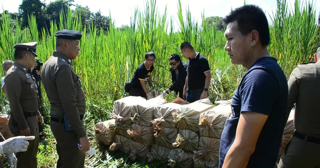 ตำรวจภูธรภาค 5 ยึดยาบ้าล็อตใหญ่ 10 ล้านเม็ด